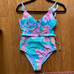 Kenny Flowers Maui one piece bathing suit